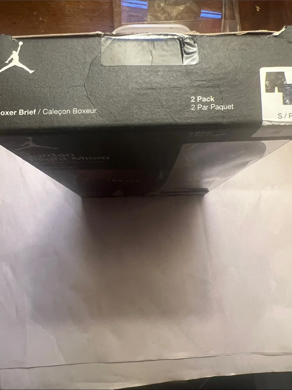 Jordan Flight Micro Boxer Briefs black , and blue multi print